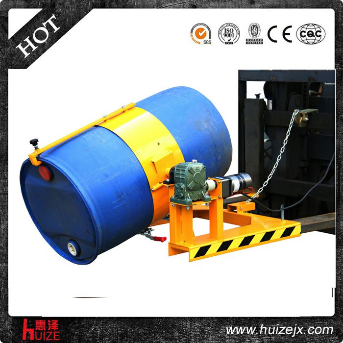 叉車專用倒桶機(jī)具（塑鐵桶，電翻轉(zhuǎn)）