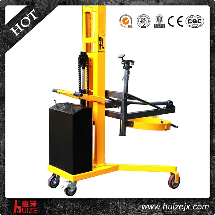 半電動油桶車（直角腿，夾鐵桶翻轉(zhuǎn)）2