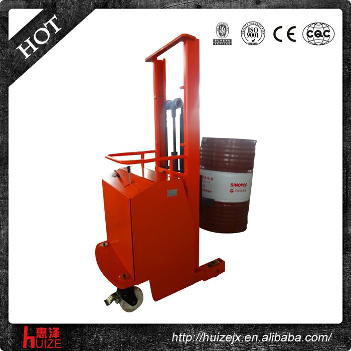 2半電動(dòng)配重油桶車（無(wú)底腿，只堆垛，不翻轉(zhuǎn)）